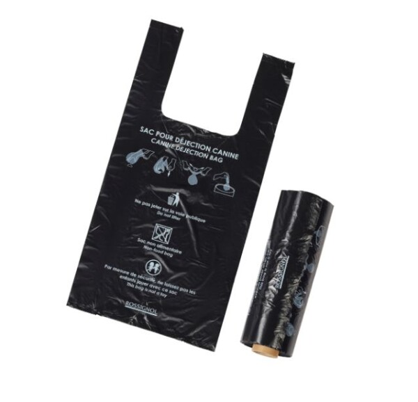 Sacs Canins Noir Rouleaux DOGGY - Carton 2000 u