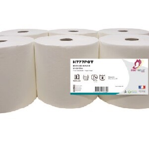 Bobine MASTER150 ouate 2 ép. 150 mètres ECOLABEL - Colis de 6 u
