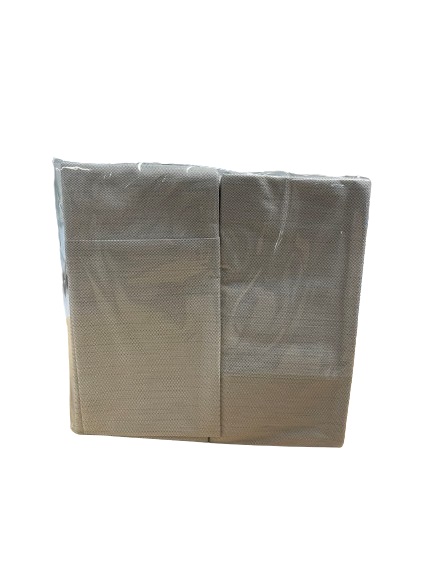 Serviettes KANGOUROU GRIS SPUNLACE - Carton 700 u