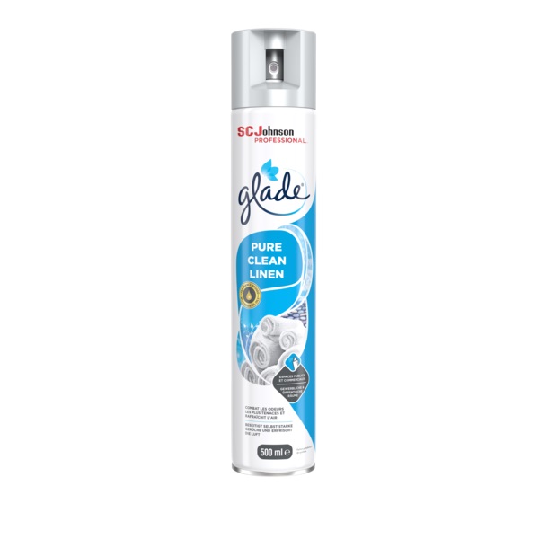 GLADE Clean Line Rafraîchisseur d'air - Pulvérisateur 500 ml