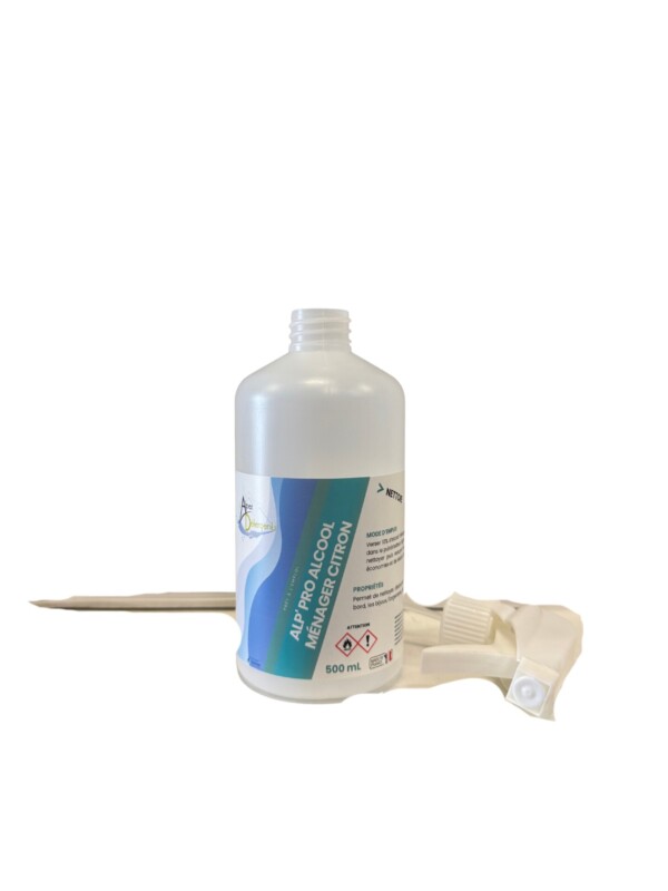 ALP' PRO ALCOOL Ménager Citron Vide - Pulvé 500 ml