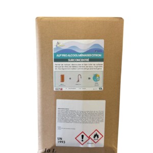 ALP' PRO ALCOOL Ménager Citron - Bib de 10 L