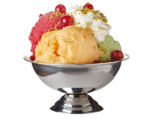 Coupe à Glace en Acier 17 cl - Paquet de 12 u Coupe à Glace en Acier 17 cl - Paquet de 12 u