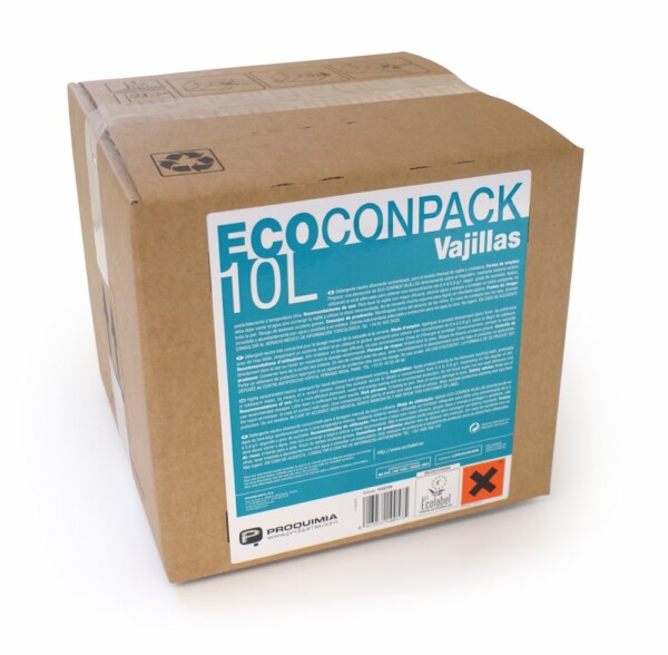 ECOCONPACK VAJILLAS Liquide Vaisselle - Poche de 10 L