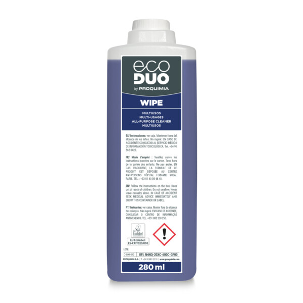 ECODUO WIPE Nettoyant Vitres & Surfaces - Lot de 2 u