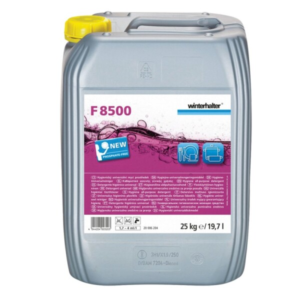 F8500 Produit Lavage Sans Phosphates - Bidon de 20 L F8500 Produit Lavage Sans Phosphates - Bidon de 20 L