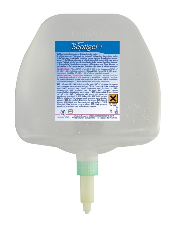 Gel Hydroalcoolique SEPTIGEL + 1 L