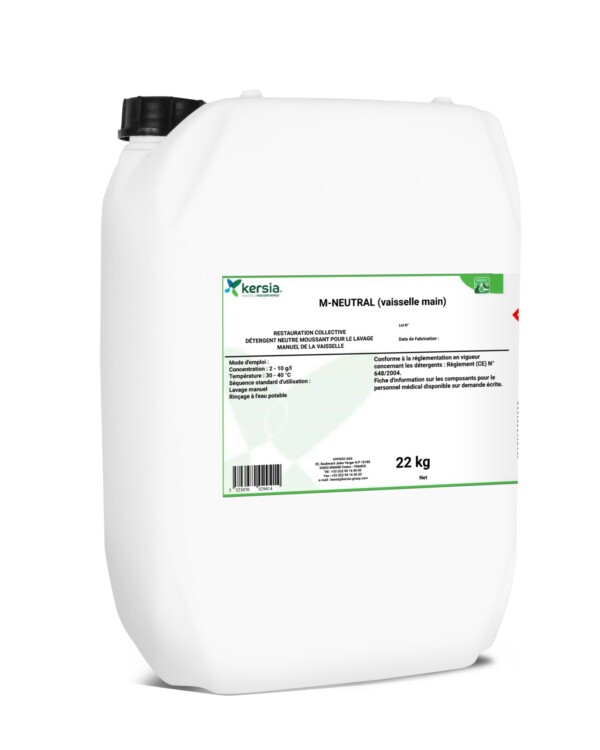 H-M-NEUTRAL Liquide Vaisselle Moussant - Bidon de 22 kg
