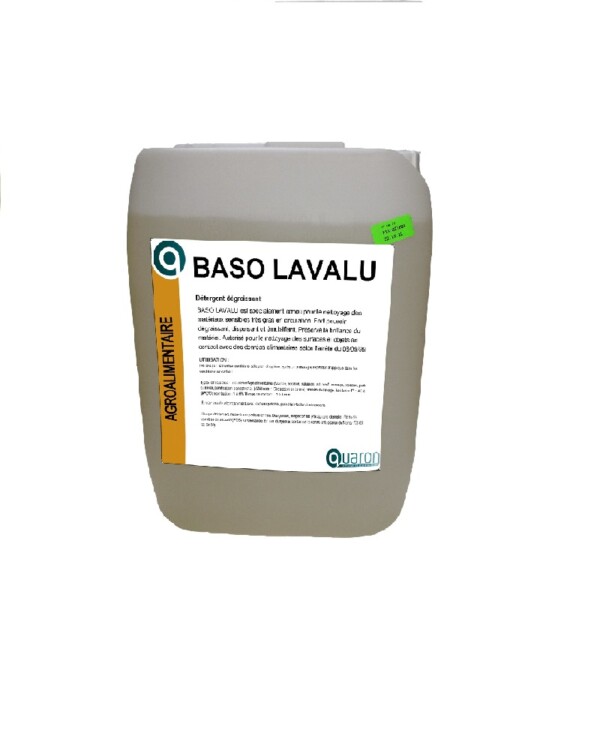BASO LAVALU Détergent à Chaud - Bidon de 20 L