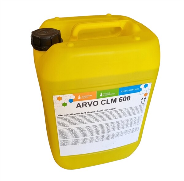 ARVO CLM 600 Désinfectant Moussant Alcalin Chloré ARVO CLM 600 Désinfectant Moussant Alcalin Chloré