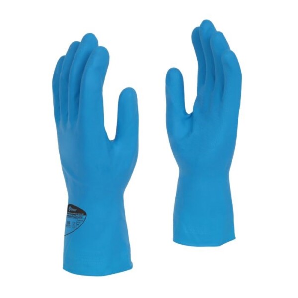 Gant de Ménage Latex BLEU VITAL 124 - Taille 9 Gant de Ménage Latex BLEU VITAL 124 - Taille 9