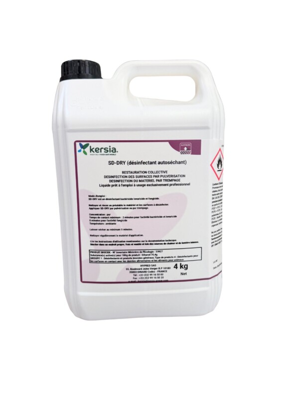 SD-DRY Désinfectant Bactéricide - Bidon de 5 L SD-DRY Désinfectant Bactéricide - Bidon de 5 L