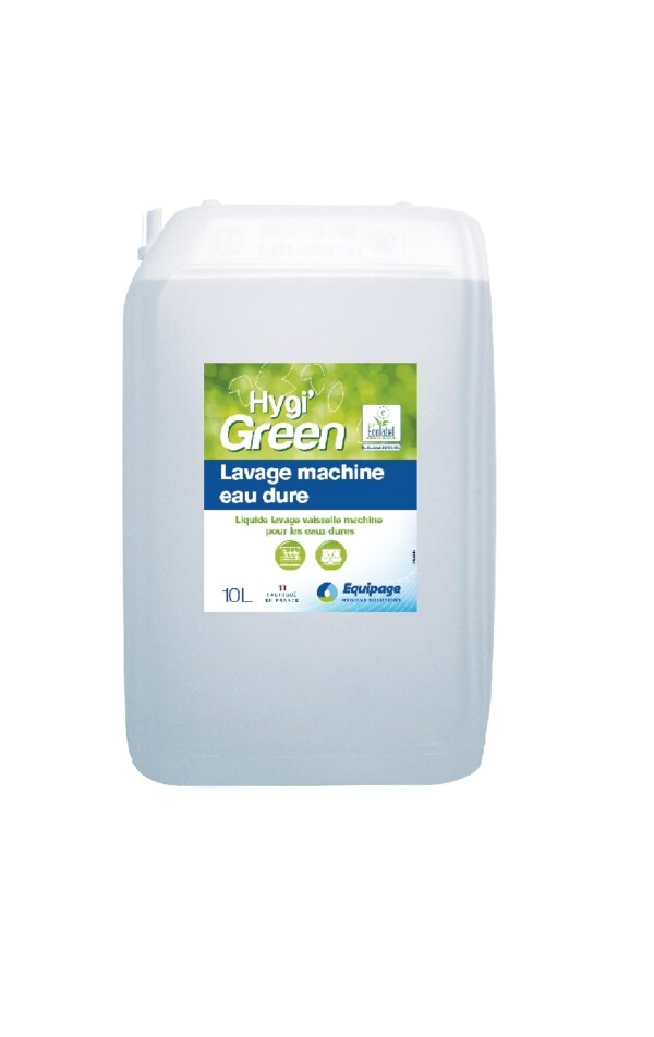 HYGI'GREEN Lavage Eau Dure - Bidon de 10 L