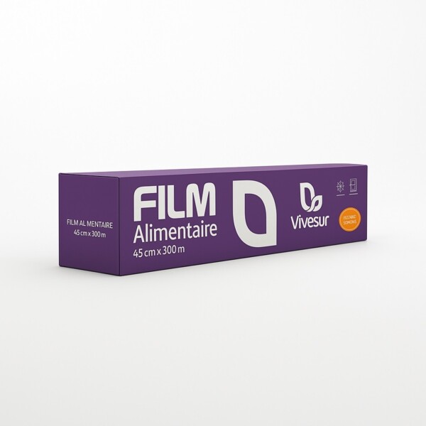Film Alimentaire Violet - 0.45 x 300 m